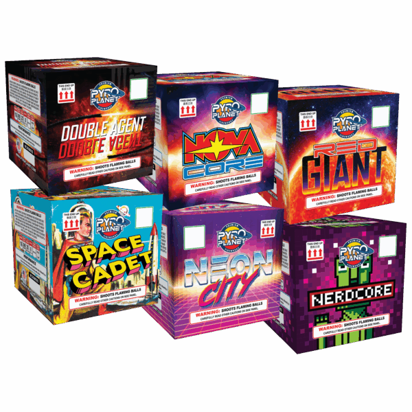 Power Pack 3 - Double Agent, Nova Core, Red Giant, Space Cadet, Neon City, Nerdcore