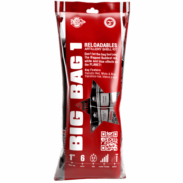 BIG BAG 1 Reloadable Artillery Shell Kit