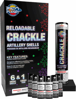 Crackle Reloadable Artillery Shell Kit