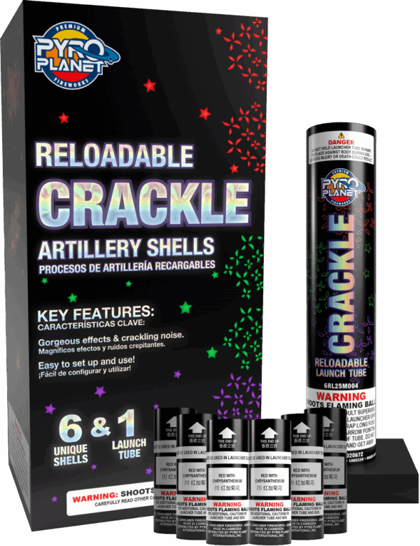 Crackle Reloadable Artillery Shell Kit