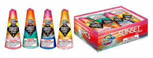 Sunset Spark - Multicolor 4 pack