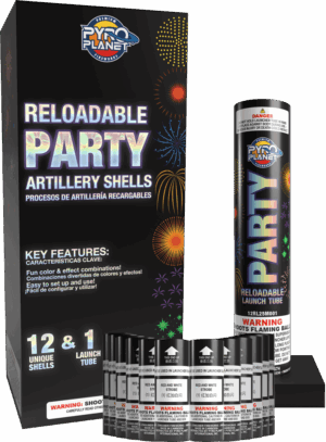Party Reloadable Artillery Shell Kit