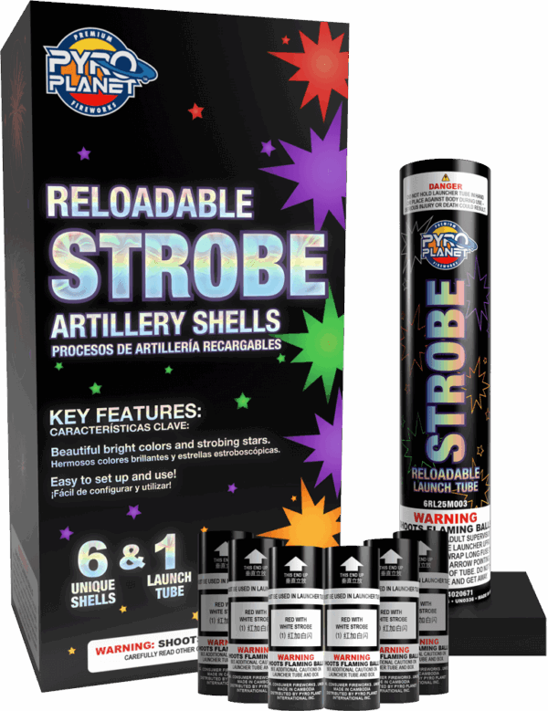 Strobe Reloadable Artillery Shell Kit