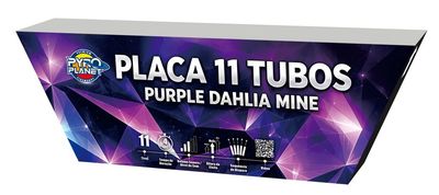 PLACA 11 TUBOS - PURPLE DAHLIA MINE