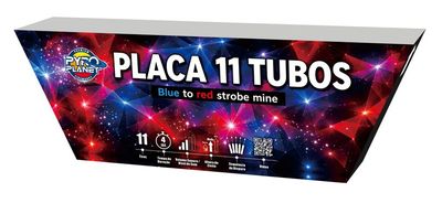 PLACA 11 TUBOS - Blue to red strobe mine.
