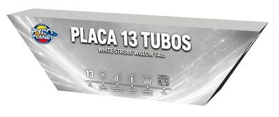 PLACA 13 TUBOS - WHITE STROBE WILLOW TAIL