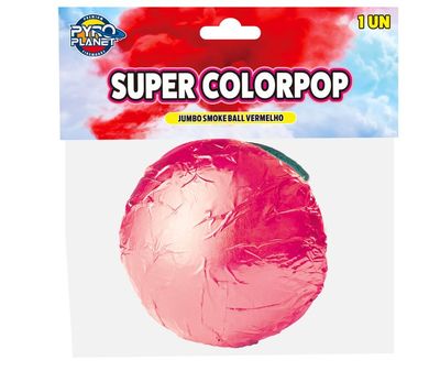 SUPER COLORPOP - JUMBO SMOKE BALL VERMELHO