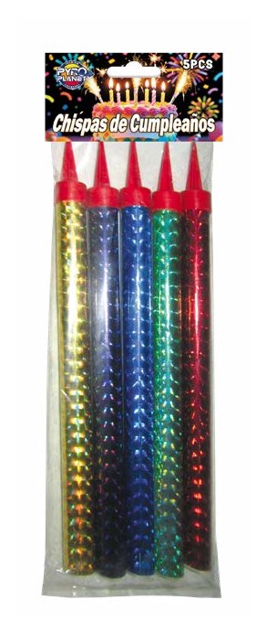 CHISPAS DE CUMPLEAÑOS