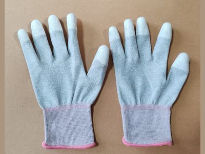 Flame retardant and static-proof gloves