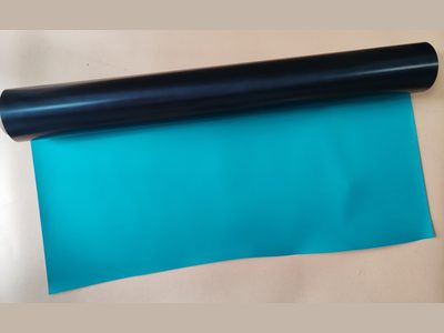 Static proof rubber sheet