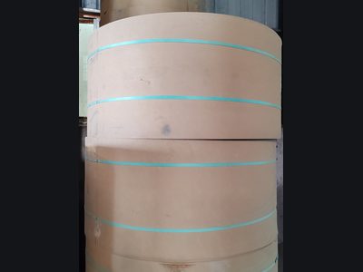Corrugated paper for paper disc